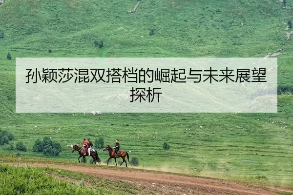 孙颖莎混双搭档的崛起与未来展望探析 - kaiyun